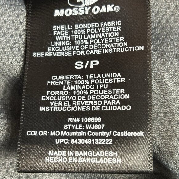 Mossy Oak Women’s Jacket S Soft shell Camo Hunting Scent-factor Medium Weight - Picture 7 of 16